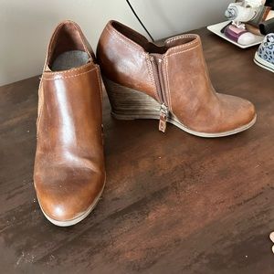Dr. scholls bootie wedges